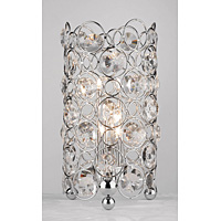 Unbranded DAGEN4050 - Chrome and Crystal Table Lamp
