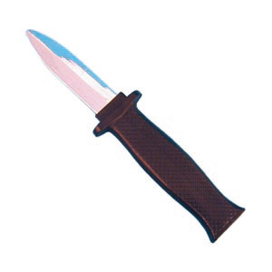 Dagger, retractable blade