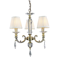 Unbranded DAGOS0375/0633 - 3 Light Antique Brass Hanging Light