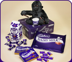To celebrate the return to the screen of the now famous Cadbury Gorilla we have created this great g
