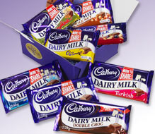 A real treat for Cadbury Dairy Milk connoisseurs. This gift box contains the full range of flavours 