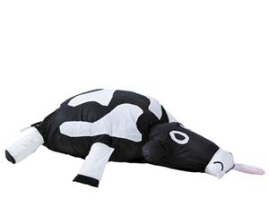 Unbranded Daisy cow floor cushion