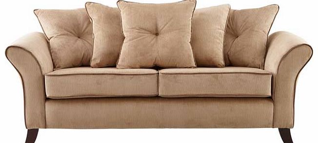 The Daisy range has removable foam-filled seat cushions and fibre-filled button detailed back cushions. Part of the Daisy collection Hardwood frame. Fabric upholstery. Polyester. Wooden feet. Removable cushion. Foam seats and fibre back cushions cush