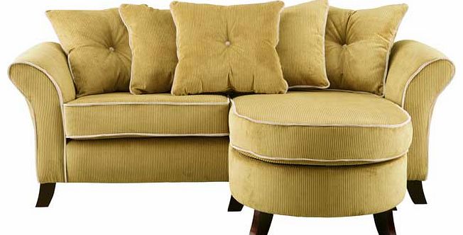 Unbranded Daisy Movable Corner Sofa Group - Lime