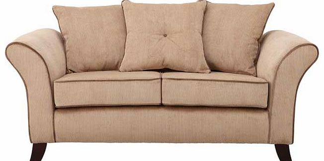 Unbranded Daisy Regular Fabric Sofa - Mink