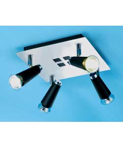 Unbranded Dakota 4 Light Ceiling Plate