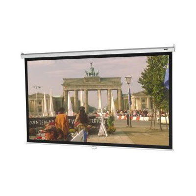 Perfect for classroom and meeting room facilities, or for home cinema. Easy pull-down system locks a