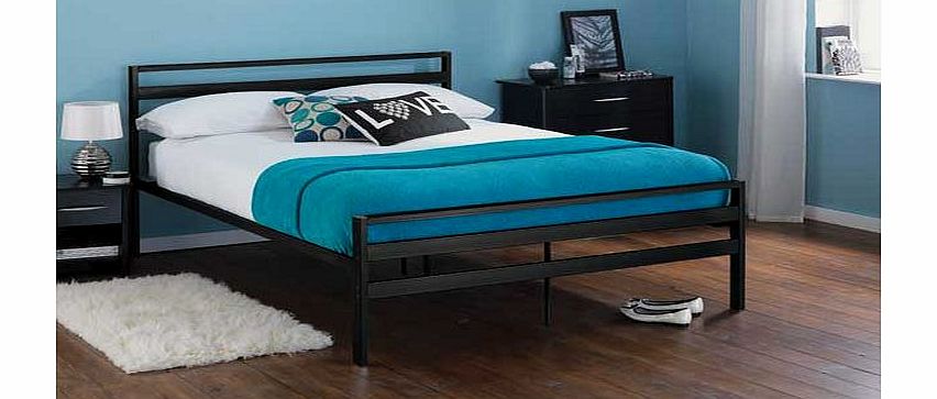 Unbranded Dalton Double Bed Frame - Black