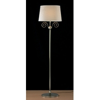 Unbranded DAMAC4942 - Natural Brass Floor Lamp