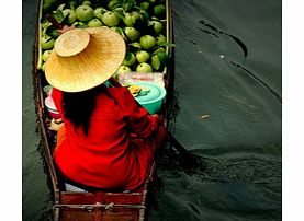 One of the most popular Bangkok experiences, enjoy the sights, smells and sounds of the famous Damnern Saduak Floating Market where you will find hundreds of Thai style canoes laden with fruits, vegetables, sweets and meats.