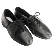 Unbranded Dance Now Black Full Sole Leather Jazz Shoe 10