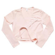 Unbranded Dance Now Pink Cotton Lycra Crossover 10-12 years