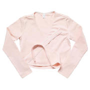 Unbranded Dance Now Pink Cotton Lycra Crossover 4-6 years