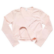 Unbranded Dance Now Pink Cotton Lycra Crossover 8-10 years