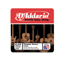 Unbranded Dand#039;Addario Medium 13-56 Acoustic Guitar Strings