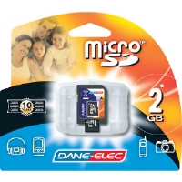Unbranded Danelec 2GB Micro SD includes adapter