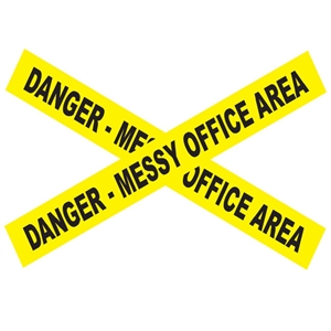 Unbranded Danger Messy Office Area Barricade Tape