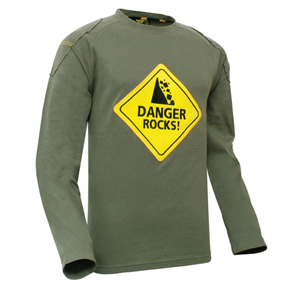 Unbranded Danger Rocks long sleeve T-shirt