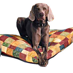 Made from 100 cotton, this extra thick duvet is luxury itself, and should keep your dog really cosy,