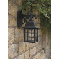 Unbranded DANOR1522 - Black Outdoor Wall Light