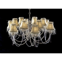 Unbranded DAPHA1256/S970 - 12 Light Pastel Hanging Light