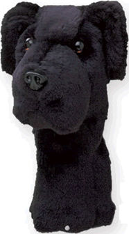 Daphnes Black Dog Golf Headcover