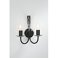 Unbranded DARAGA0922 - Black and Silver Wall Light