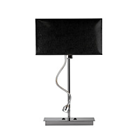 Unbranded DARAMA4050/S1020 - Chrome and Black Table Lamp