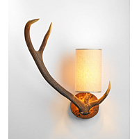 Unbranded DARANT0729L - Rustic Brown Wall Light
