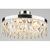 Unbranded DARAPS5050 - Polished Chrome Semi Flush Light