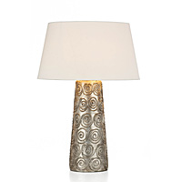 Unbranded DARCLE4221 - Metallic Silver Table Lamp