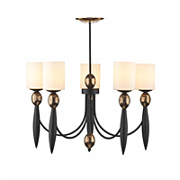 Unbranded DARCON0563S - Small Black Stone Ceiling Light