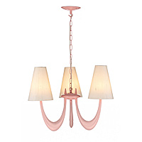 Unbranded DARDUO033 - Baby Pink Hanging Light