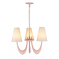 Unbranded DARDUO033 - Baby Pink Hanging Light