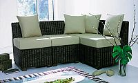 Dark Cane Sofa Range