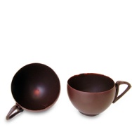 Unbranded Dark chocolate espresso cup, qty 45
