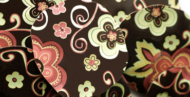 Unbranded Dark Chocolate Lavender Caraques from Gorvett