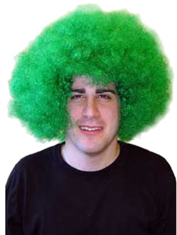 Unbranded Dark Green Afro