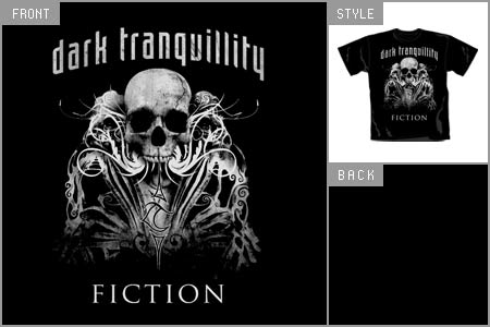 Unbranded Dark Tranquility (Skull) T-shirt brv_30842000_T_D