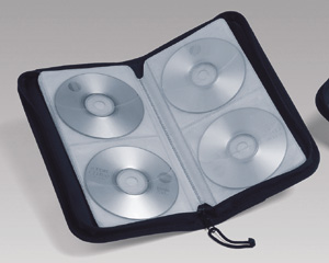 Dataline 24 CD Wallet Bordeaux/Blk