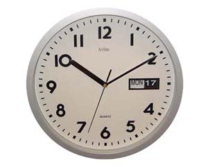Unbranded Date/time wall clock