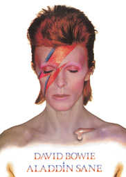 David Bowie - Aladdin Sane Poster