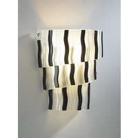 Unbranded DAWAV0707 - Black and Grey Wall Flush Light