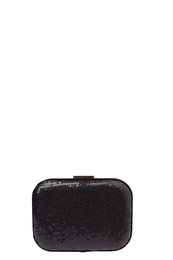 Unbranded Dawn square sequin clutch bag