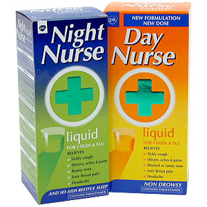 Day and Night Nurse Liquid - Size: 240ml- 160ml