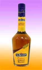 Among the most popular fruit liqueurs, De Kuyper apricot brandy is produced from distillates of