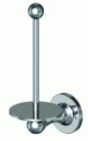 De Leau Edwardian Polished Chrome Spare Paper Holder