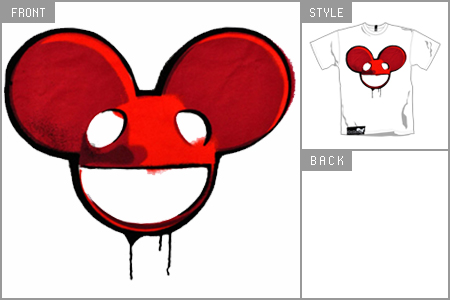 Unbranded Deadmau5 (Stencil) T-Shirt cid_5275TSWP