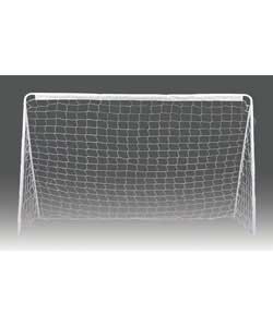 Strong rust resistant tubular steel.Includes ground pegs, nylon net and simple instructions to