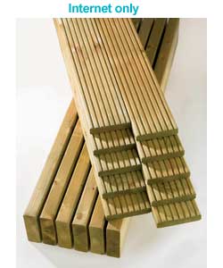 Unbranded Decking Pack - 2.4 x 3.6m